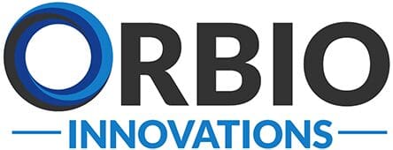 A logo of Orbio Innovations